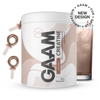 Specialaren: GAAM Nutrition Candy Series Creatine, 500 g, Sour Pops
