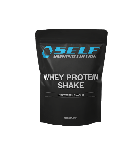 Budgetprodukten: Self Omninutrition Whey Protein Shake Jordgubb 1 kg